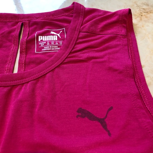Puma Sport High Neck Tank Top - Picture 3 of 8